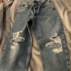 Agolde Fen High Ride relaxed taper/wander sz 27 NWOT